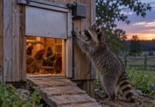 Can Raccoons Open Automatic Chicken Coop Doors?